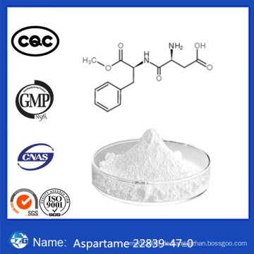 CAS 22839-47-0 Lebensmittelzusatzstoffe Weißes Pulver 99,0% Hochreine Niedrige Preis Aspartam